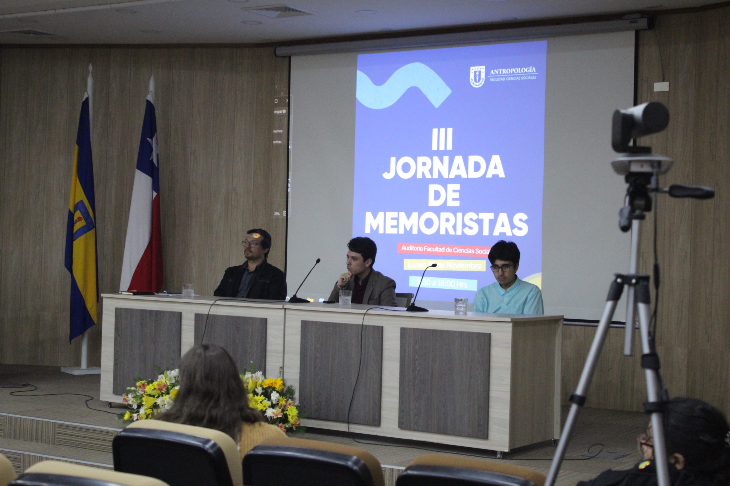 Antropología UdeC realizó su 3ra Jornada de Memoristas con destacada participación estudiantil